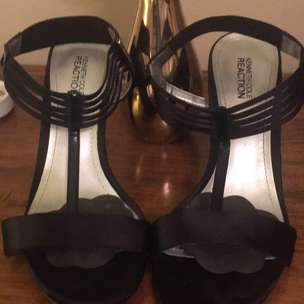 Kenneth Cole Satin and Patten Leather Straps